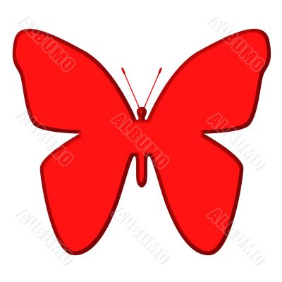 Red Butterfly
