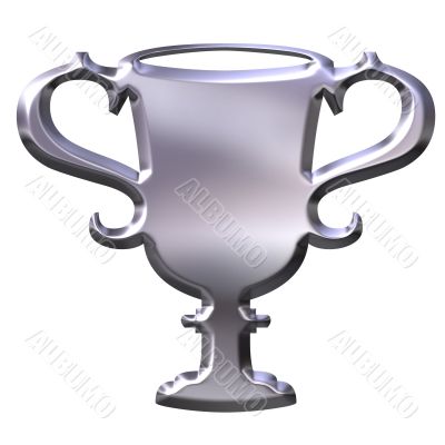 3D Silver Cup