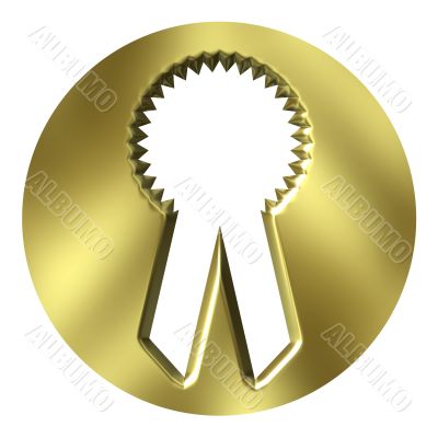 Golden Award Ribbon
