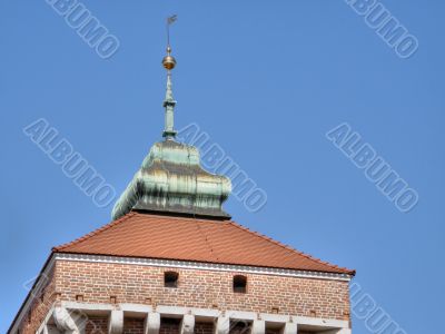 Krakow. An ancient part of city.