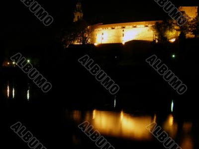 Wawel. Krakow. An ancient part of city.