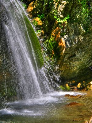 Waterfalls. Crimea.