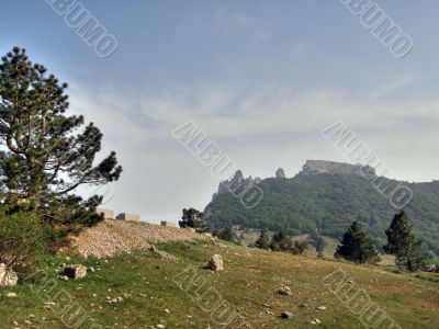 Mountain landscape. Crimea.