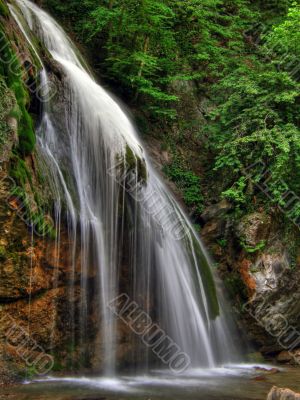 Waterfalls. Crimea.