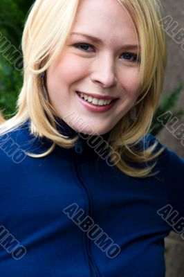 Pretty in blue