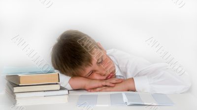 boy sleeps