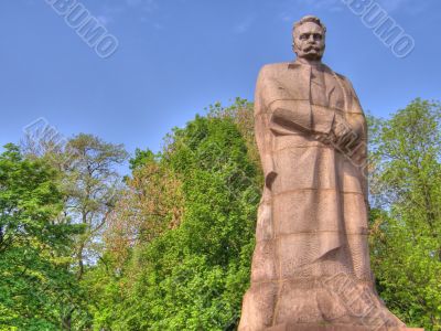 monument. Lvov. Ukraine.