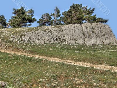 Mountain landscape. Crimea.