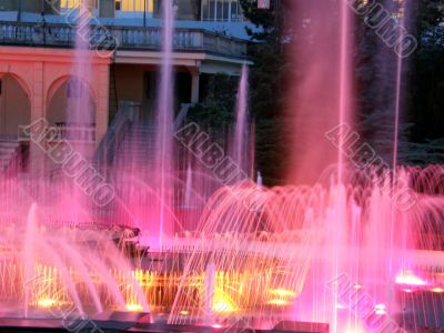 fountains