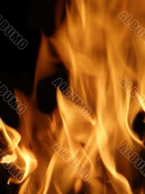 Flames or fire