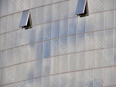 wall of a building