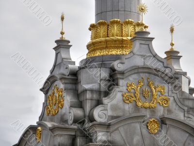 Beautiful sculpture. Kiev.