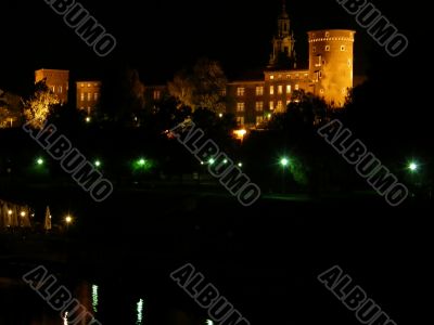 Wawel. Krakow. An ancient part of city.