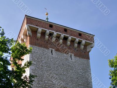 An ancient part of city. Poland.