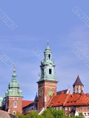 Krakow. An ancient part of city.