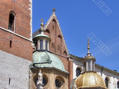 Krakow. An ancient part of city.
