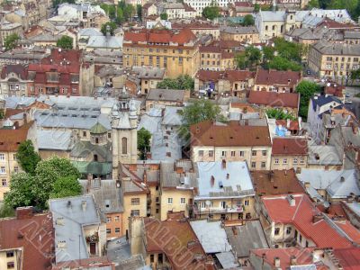 Lvov. The western Ukraine.