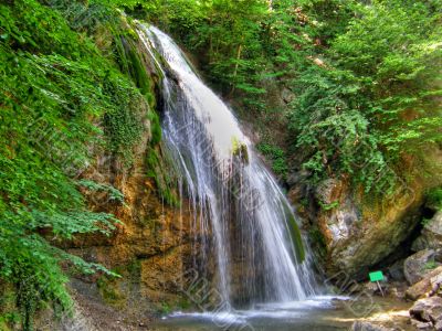 Waterfalls. Crimea.