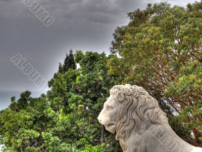 Ancient park. Crimea.