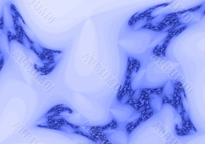 Blue fractal