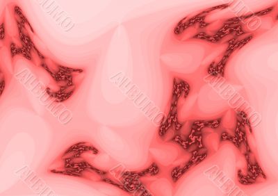 Fractal generated background