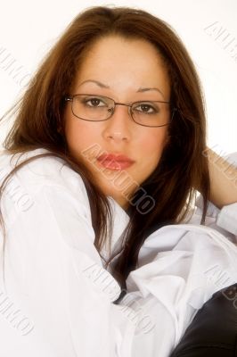 Woman in glasses