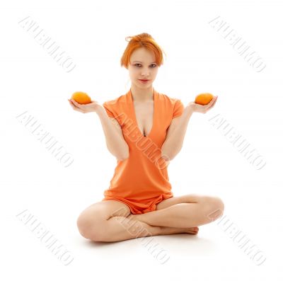 orange meditaton