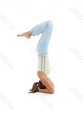 salamba sirsasana supported headstand #2