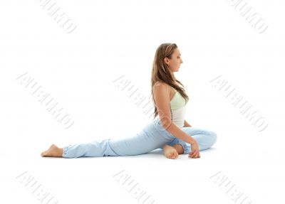 eka pada rajakapotasana one-legged king pigeon pose