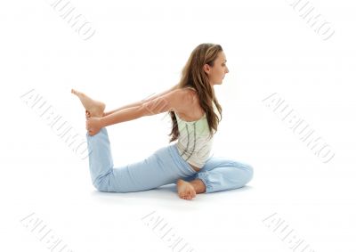 eka pada rajakapotasana one-legged king pigeon #2