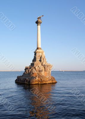 Monument to the scuttled ships.