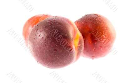 Ripe peaches