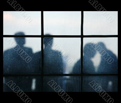 Four silhouettes