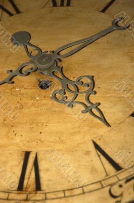 Antique Clock Abstract