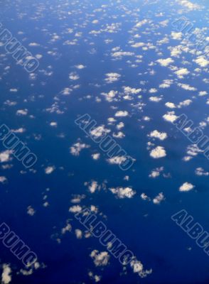 clouds and ocean