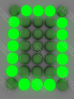 figure on the electronic display