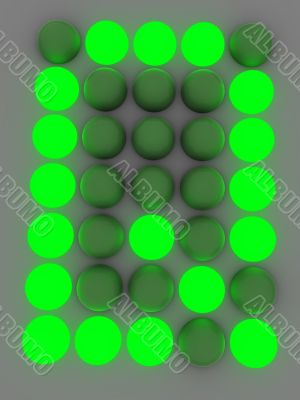 figure on the electronic display