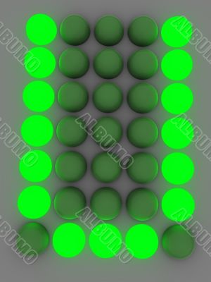 figure on the electronic display