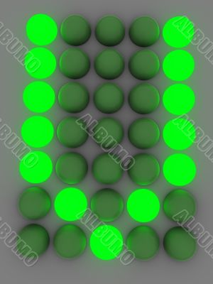 figure on the electronic display