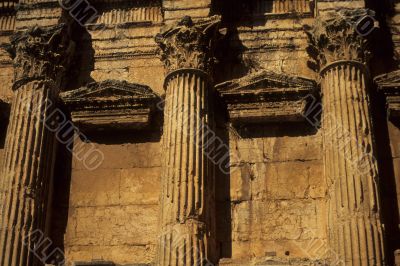 Detail, Temple of Bacchus