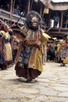 Mani Rimdu dancer