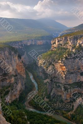 Verdon - the deepest canyon in the Europe.