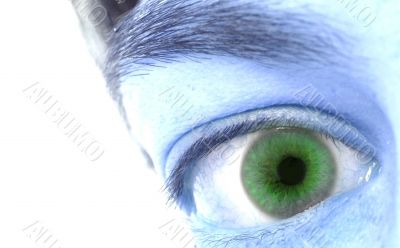 Eye closeup