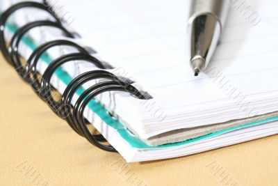 Notebook and Pencil