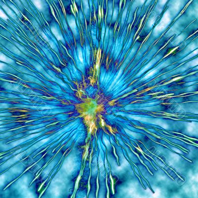Coloured Explosion