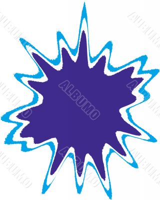 Blue paint