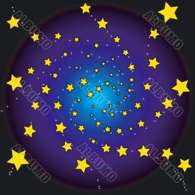 Stars at night