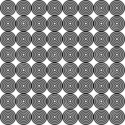 Wallpaper design of black rings