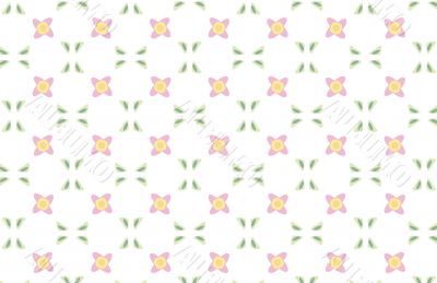 Repeated Flower Background