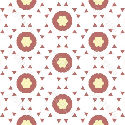 Repeated Flower Background